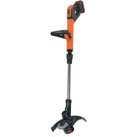 Black & Decker Akku-Rasentrimmer STC1820EPC mit Schneidefaden in Schwarz und Orange