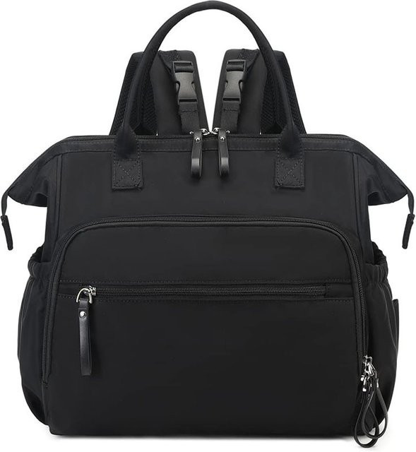 Movokbaby Windeltasche als Rucksack in Schwarz für Outdoor-Reisen und Baby-Pflege mit großer Kapazität - Bild 1