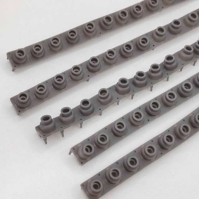 Binchi Leitfähiger Gummi-Silikonstreifen für elektronische Musik-Tastatur Lk120 1000 in Grau - Bild 1
