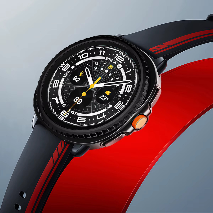 CAOWTAN PC-Uhrenlünette für Samsung Galaxy Watch 8, klassischer Ersatzrahmen als Gehäuseabdeckung und schützender Ring für deine Smartwatch - Bild 2