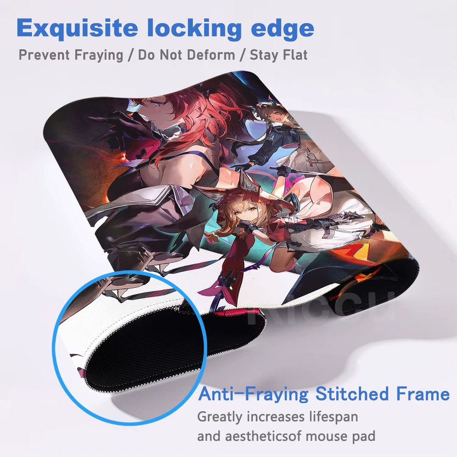 Arknights Endfield Mauspad mit Anime Girl Laevatein Motiv in Multicolour für Gamer und PC-Zubehör - Bild 2