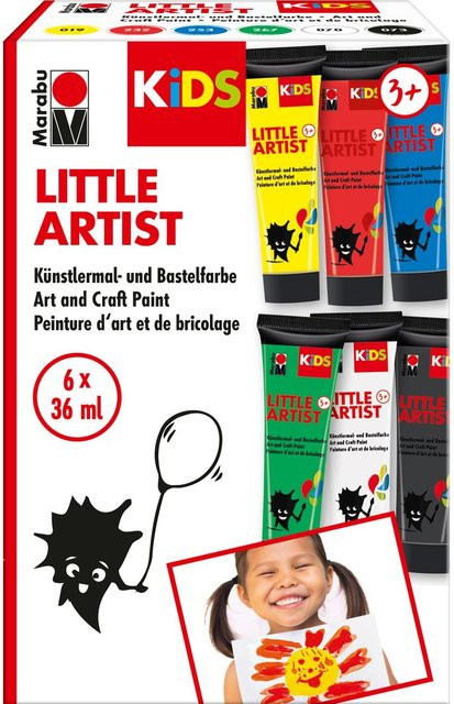 Marabu KiDS Little Artist 6 x 36 ml - Bild 1
