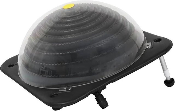 vidaXL Solar-Poolheizung aus HDPE und Aluminium, B/T/H: 75 x 75 x 36 cm
