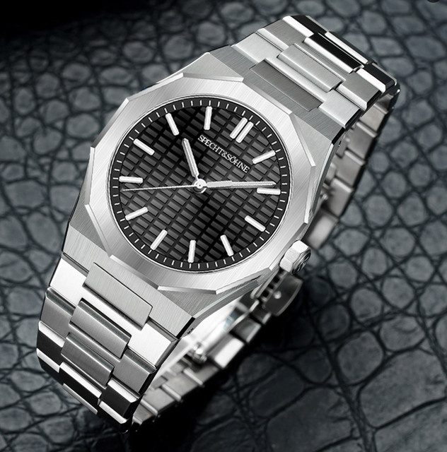 Specht & Söhne Armbanduhr, Quarz, Edelstahl, Saphirglas, 38 mm, Herren - Bild 1