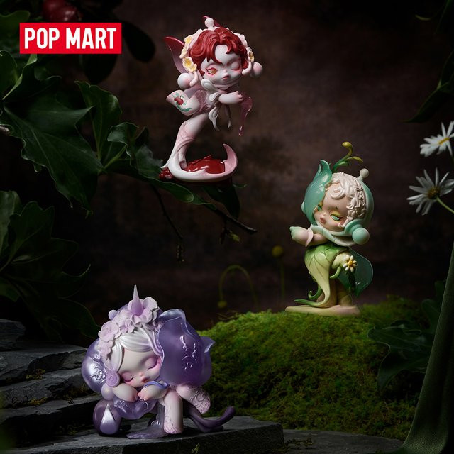 POP MART SKULLPANDA Petals in Four Acts Serie, Figuren, Blind Box - Bild 1