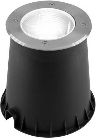 EVN 679238504 LED Bodeneinbauleuchte rund in Silber und Schwarz mit GU10 Fassung - Bild 1