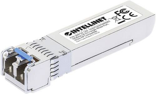 Intellinet 508759 Mini-GBIC Transceiver 10GBase-LR LC Singlemode 10km HPE-kompatibel 10 GBit/s in Silber - Bild 1