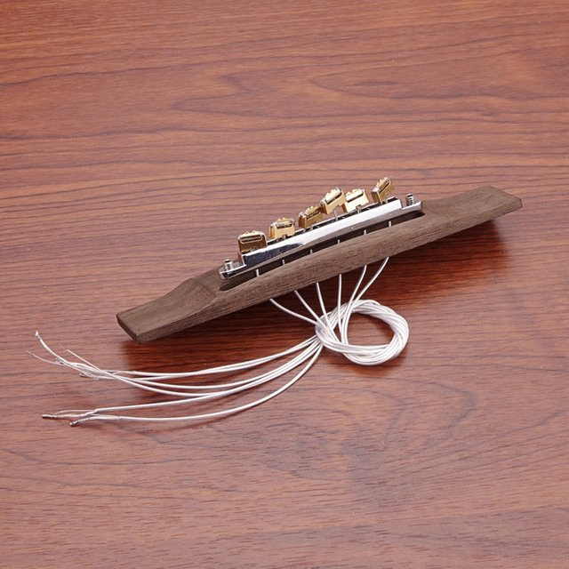 Baggs Element Aktiv Akustikgitarren-Untersattel-Pickup-Bundle mit Lautstärke- und Tonsteuerung in Braun - Bild 1
