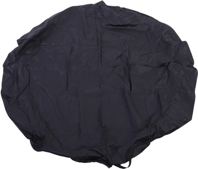 Aimo Runde Feuerstellenabdeckung aus wasserdichtem 600D Oxford-Gewebe in Schwarz, Durchmesser: 91 cm - Bild 1