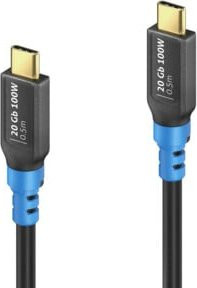 purelink USB-C Kabel FI-U400-005 Schwarz Länge: 0,5 m - Bild 1