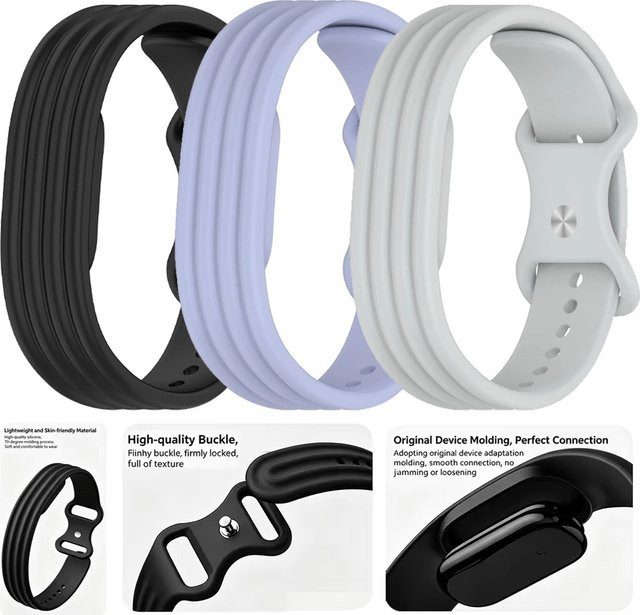 Google Uhrenarmband Silikon, Unisex - Bild 1