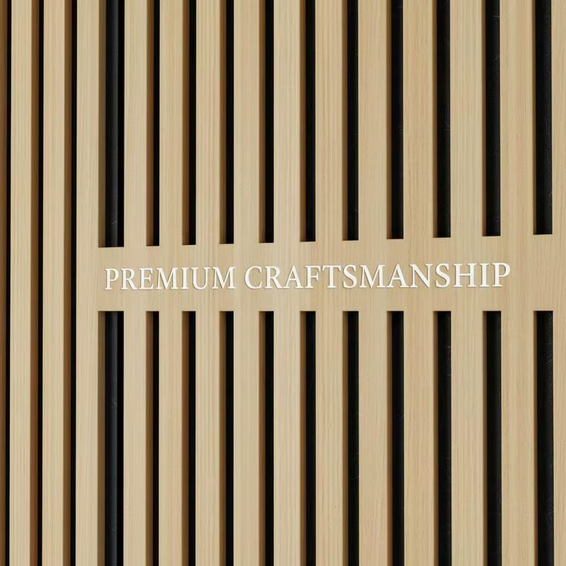 4-teiliges Set Akustikpaneele aus Holz für Wand und Decke, schallabsorbierende 3D Wandverkleidung in Holzoptik, Farbe: Braun, Breite: 60 cm, Höhe: 115 cm - Bild 5