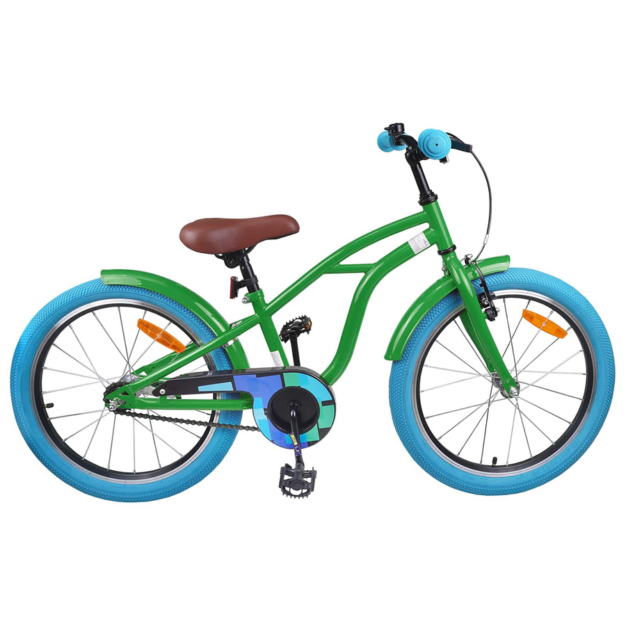 VD Home Furnishing Kinderfahrrad 18 Zoll Grün - Bild 1