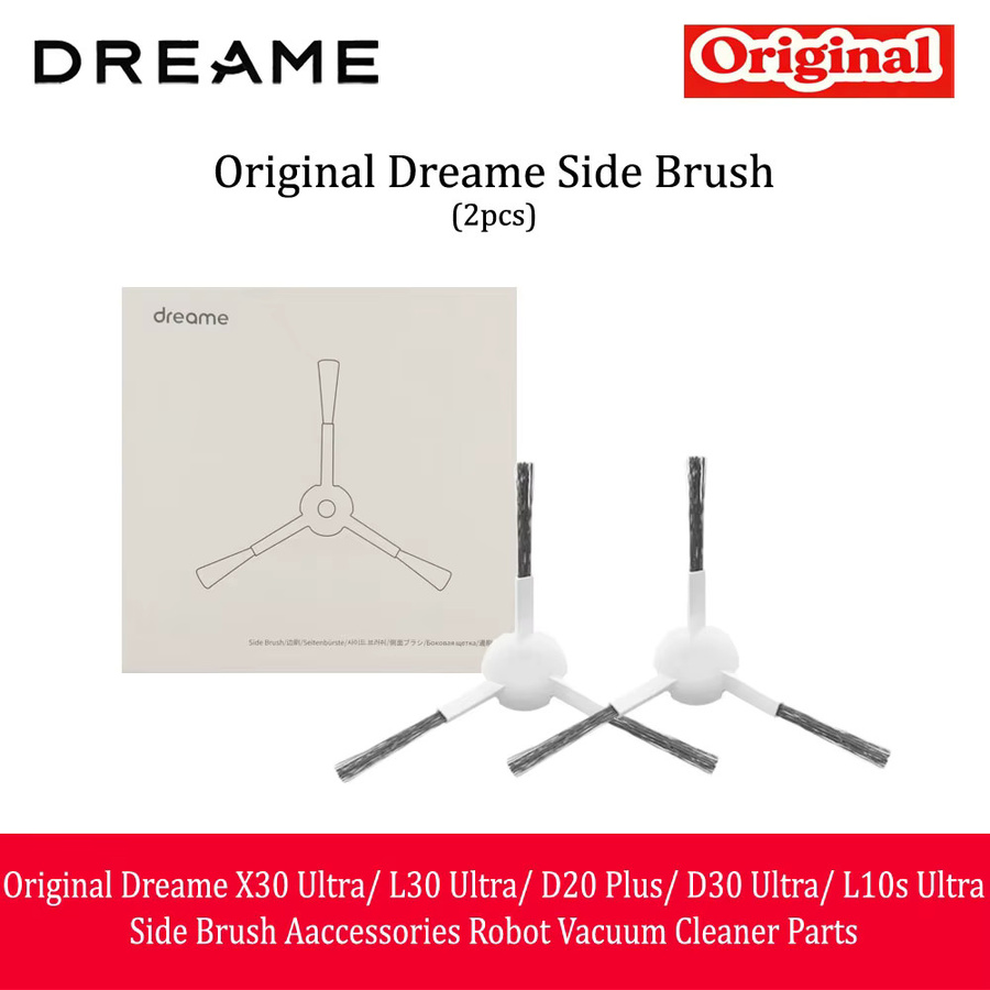 Dreame Seitenbürste als Ersatzteil für Roboter-Staubsauger Modelle X30 Ultra, L30 Ultra, D20 Plus, D30 Ultra und L10s Ultra aus Kunststoff - Bild 1