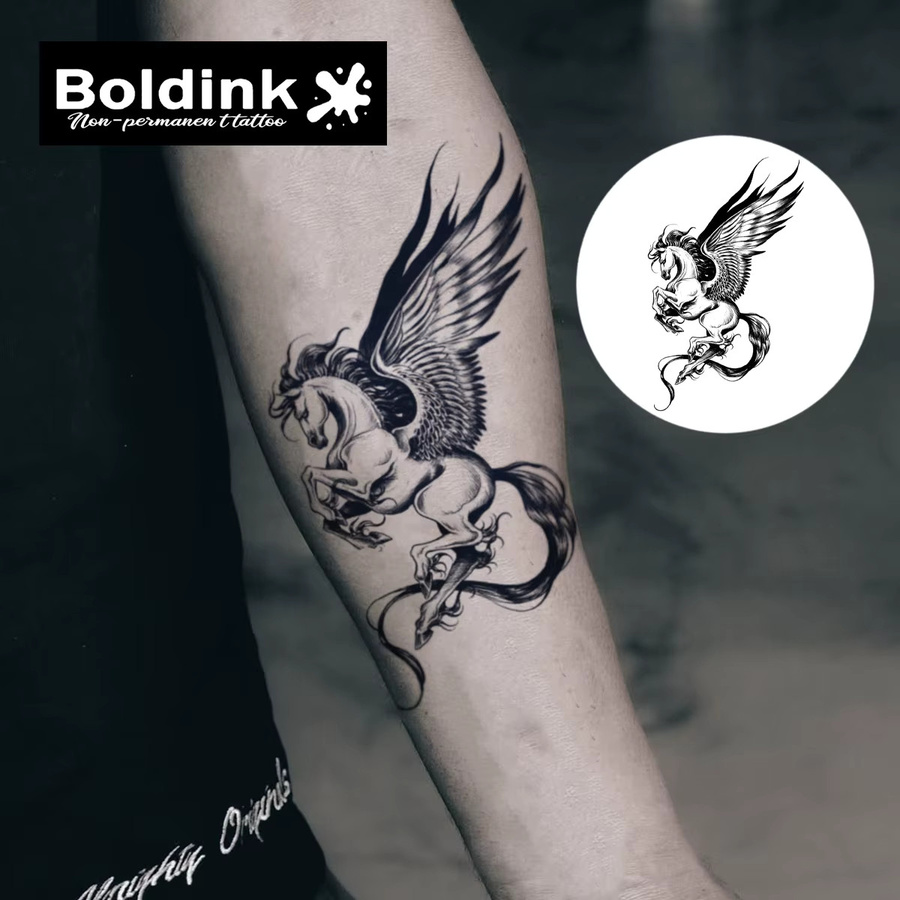 Boldink Tianma Tattoo-Aufkleber, wasserfest - Bild 2