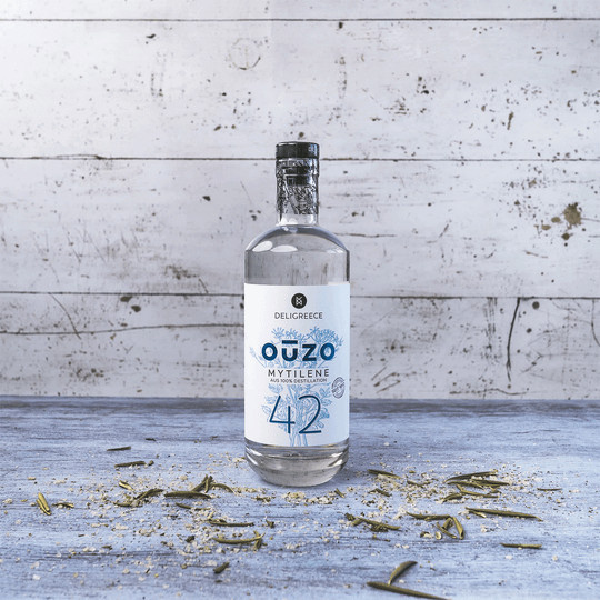 Spentzas, Ouzo Mytilene 42, Spirituose, 0,7 l - Bild 1