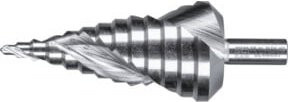 PFERD HSS Stufenbohrer mit 13 Stufen Ø 4-39 mm und 3-Flächenschaft Ø 10 mm in Silber - Bild 1