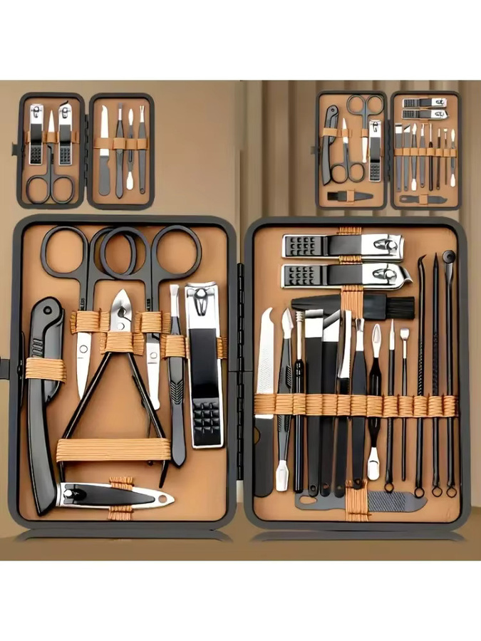 Ouriner Nagel- und Fußreparaturset, 16-teilig, Edelstahl, Unisex - Bild 3