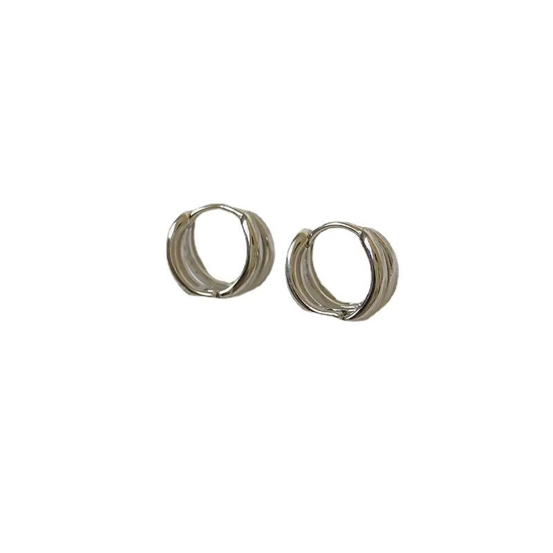 REETI Creolen 925 Silber, Damen - Bild 2