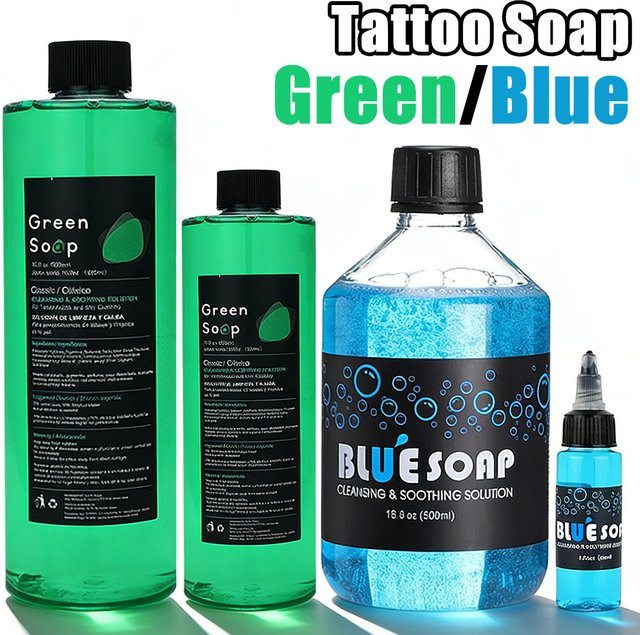 Usiriy Tattoo Blue Soap Tattoo-Reinigungsseife - Bild 1