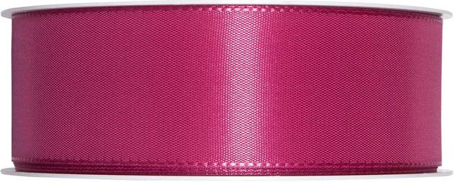 Halbach Taftband aus Polyester in Pink, Breite: 4 cm, Länge: 5 m - Bild 1