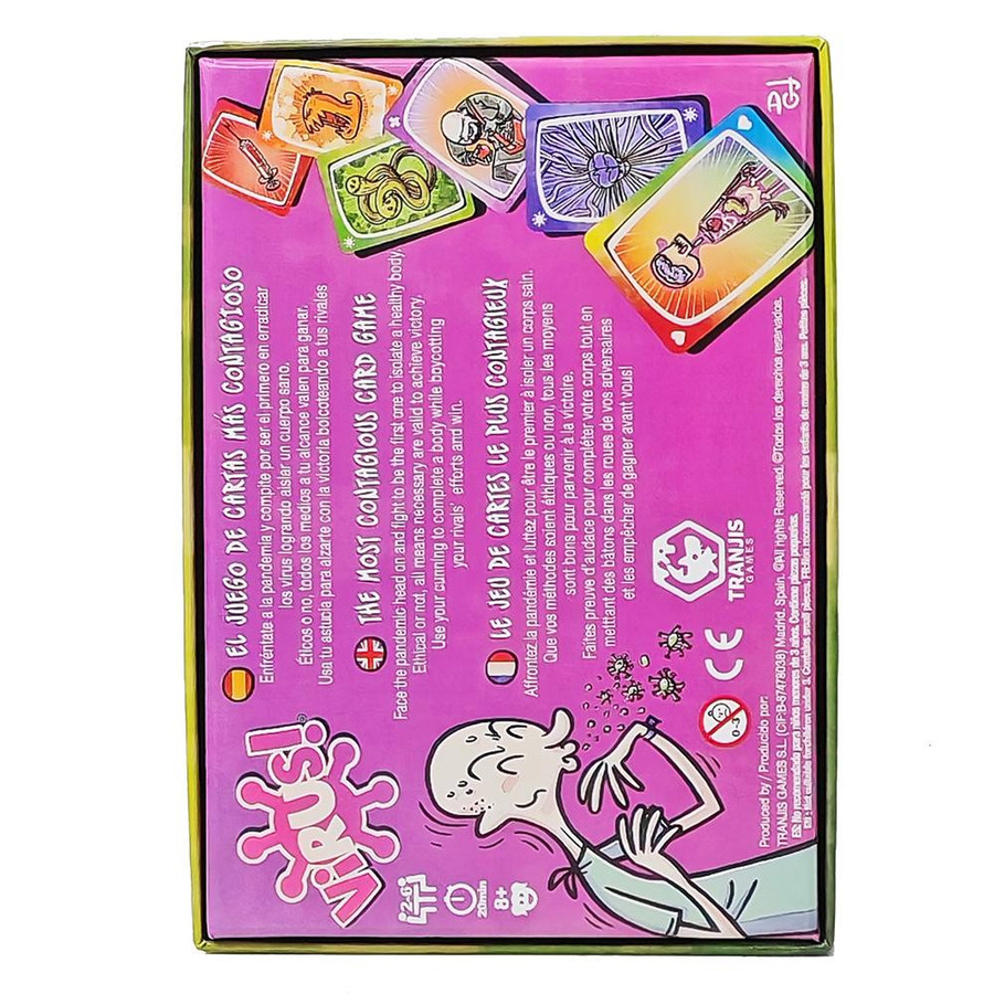 Value Vault Virusinfektionen Kartenspiel English Bunt / Mehrfarbig - Bild 1
