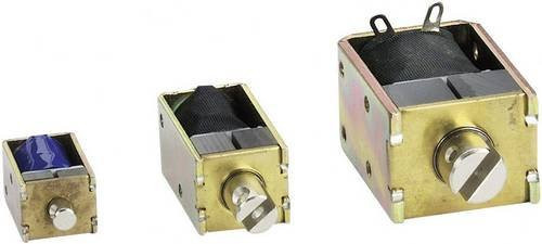 EBE Group K10SL Hubmagnet selbsthaltend 2 N 12 N 12 V/DC 12W in Gold - Bild 1
