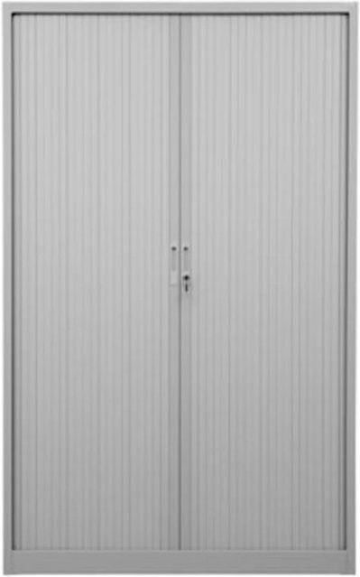 PROREGAL Rollladenschrank Weasel in Grau mit 5 Ordernhöhen, H x B x T: 195 x 120 x 46 cm - Bild 1