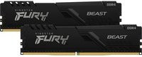 Kingston FURY Beast DDR4 RAM Kit 64GB 2 x 32GB 3200MHz Black - Bild 3