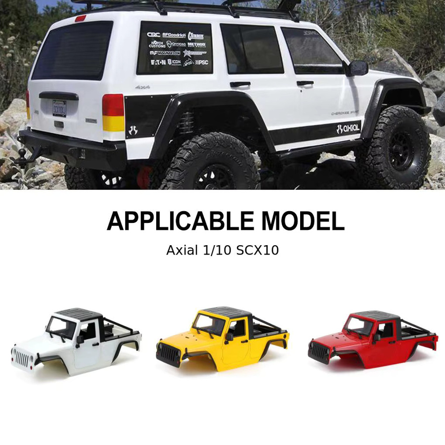 Axial Pickup-Karosserie, 1/10, unmontierter Kit, Kunststoff - Bild 3