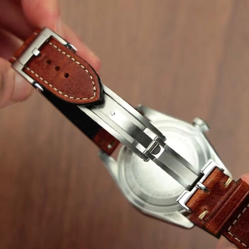 Delugs Faltschließe, Silber, Uhrenarmband-Verschluss - Bild 3