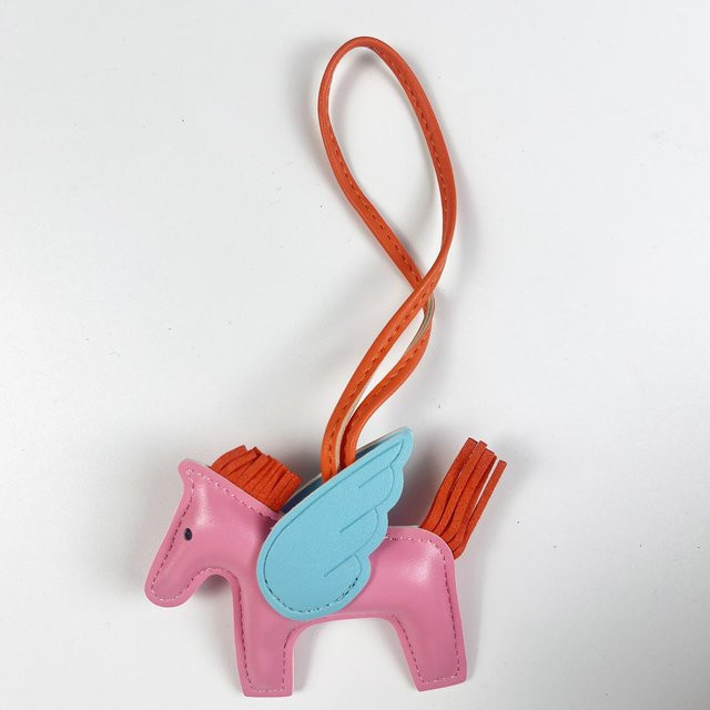 the BAY Taschenanhänger Pegasus, PU-Leder, weiß, Unisex - Bild 1