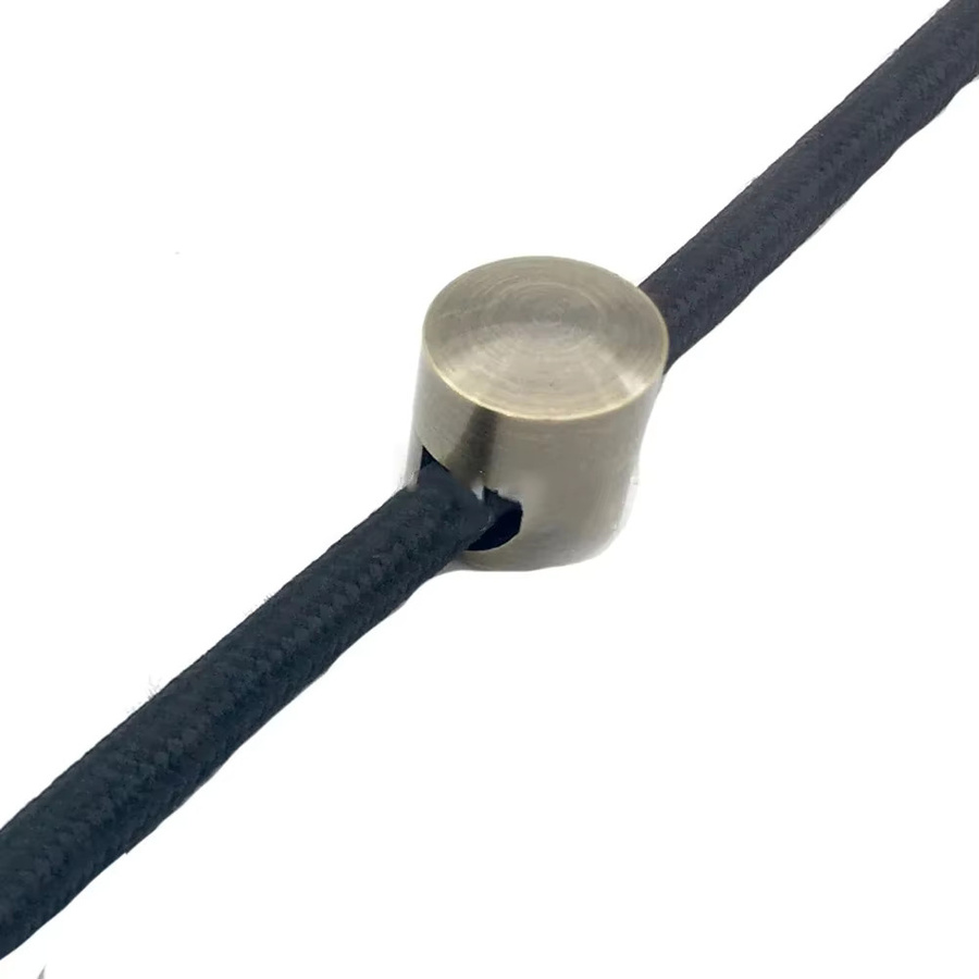 VIBRATITE Metallkabelhalter Set aus 3 Stück in Weiß zur Organisation von Kabeln und Lichterketten - Bild 1