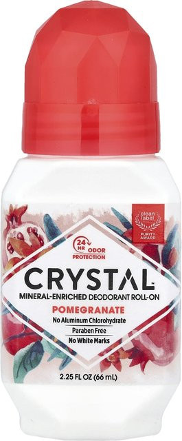 Crystal Deodorant Roll-On Granatapfel, 66 ml, Unisex - Bild 1