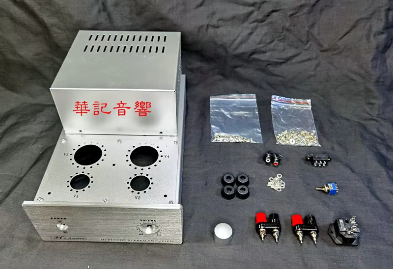 SENGTERBELLE ST-FU32PP HIFI Vakuumröhrenverstärker DIY-Kit mit 2x10W FU32+6F2 Röhren im Push-Pull-Design für Heimaudio - Bild 2