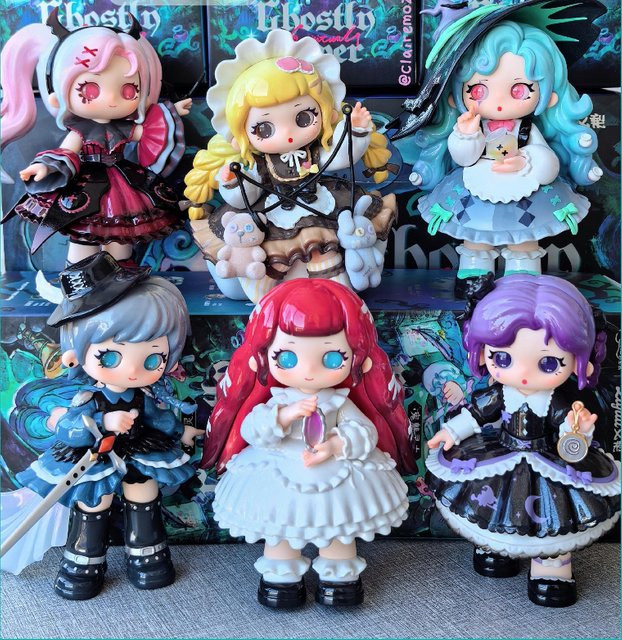 Ziyuli V7 Ghostly Spiritly Power Serie Blind Box, Anime Figuren, Puppen - Bild 1