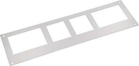 Hager Deckblech M-DBLA16080 in Silber - Bild 1