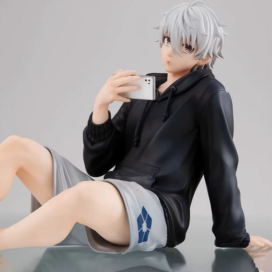 Bandai Blue Lock Nagi Seishiro Actionfigur, Sitzende Figur, Kunststoff - Bild 2