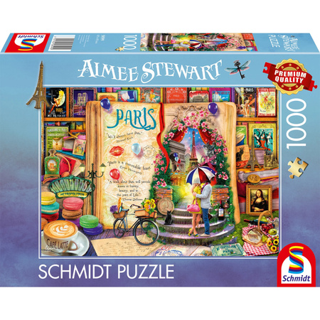 Schmidt Spiele Puzzle Erinnerungen an Paris mit 1000 Teilen