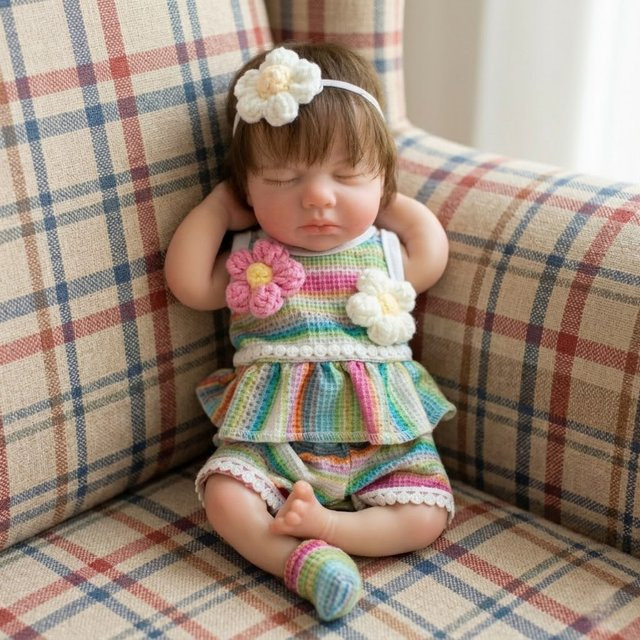 OtardDolls Loulou Silikon-Reborn-Puppe, Mädchen, handbemalt - Bild 1