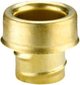 Flexa End- und Innentülle AD27 EEM 5031.028.021 in Gold aus Messing - Bild 1