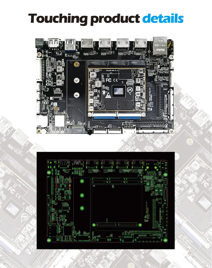 Sompi Null Core Board Träger Board Entwicklungsboard Schwarz für RK3566 RK3328 RK3568 RK3128 RK3399 RK3588 - Bild 4
