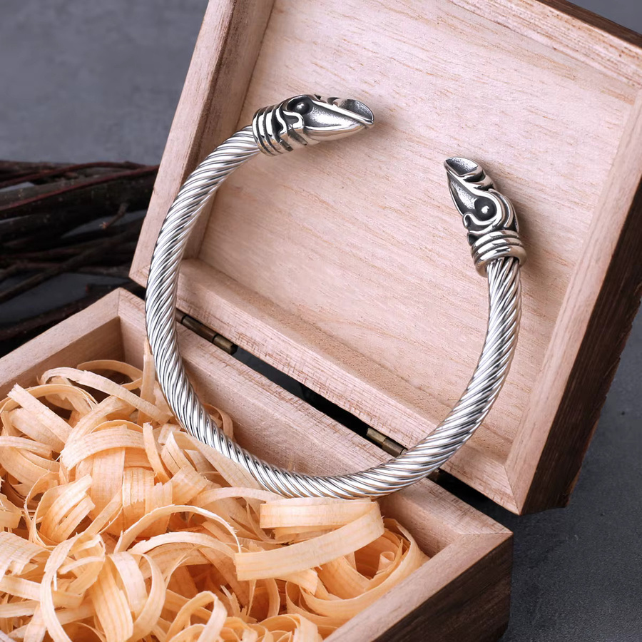 Armband Edelstahl, Silber, Unisex - Bild 2