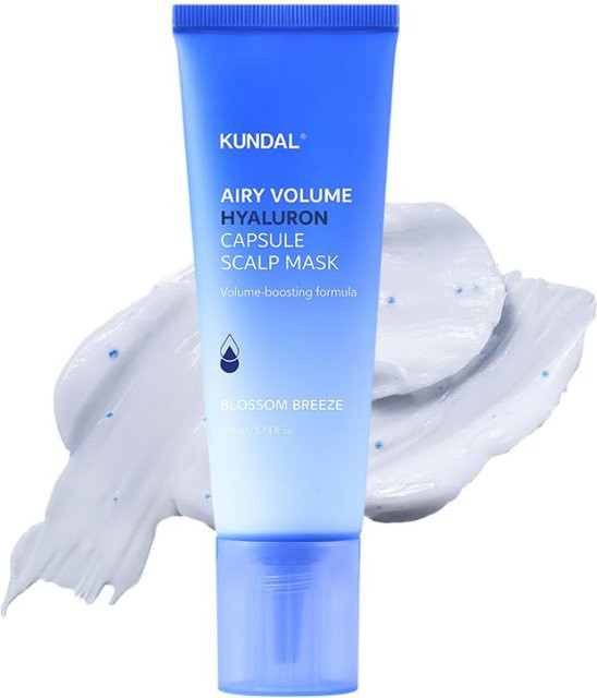 Kundal Breeze Scent Airy Volume Kopfhautmaske, 170 ml, mit Hyaluronsäure - Bild 1