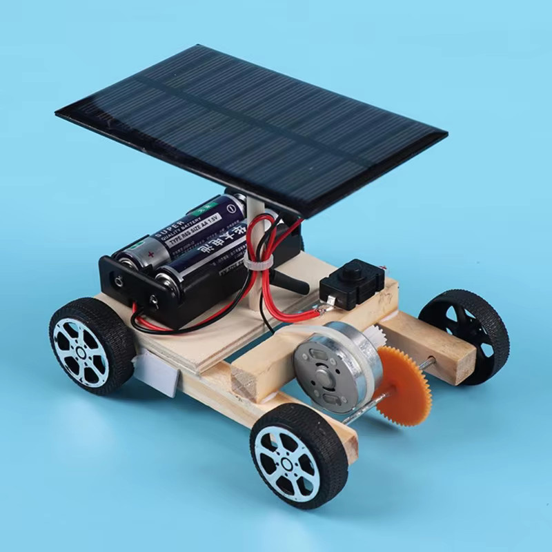 ODILO Solarautos, DIY-Elektronik-Kit, Fahrzeuge, Holz, Bunt / Mehrfarbig - Bild 2