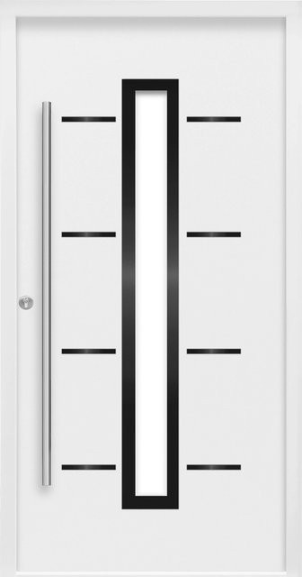 Splendoor Haustür ThermoSpace Prime Milano in Weiß mit Glaseinsatz, Anschlag Links, B/H: 110 x 210 cm - Bild 1
