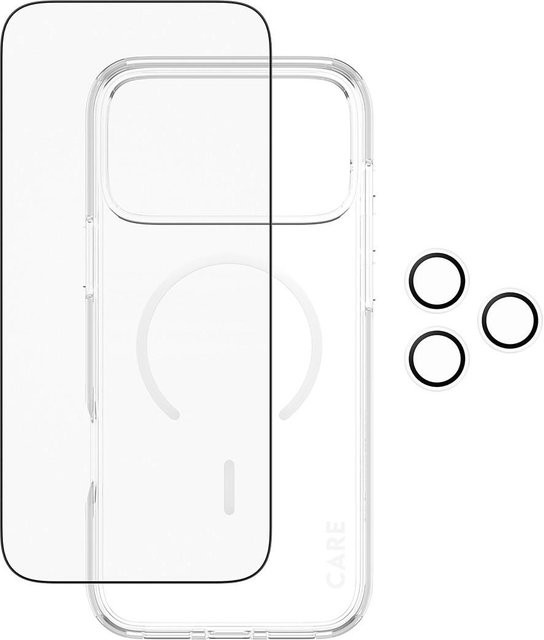 CARE by PanzerGlass Flagship 3-in-1 Urban Explorer Set für iPhone 17 Pro Max in Transparent und Weiß - Bild 1