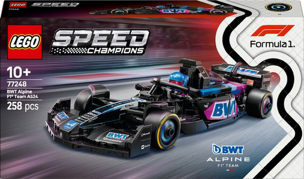 LEGO Speed Champions BWT Alpine F1 Team A524 Rennauto