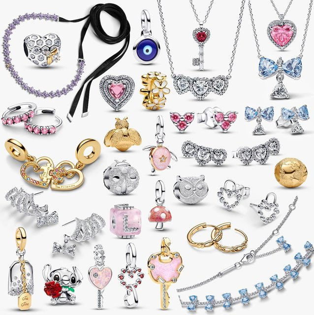 Disney Anhänger 925 Silber, Bicolor, Perle - Bild 1