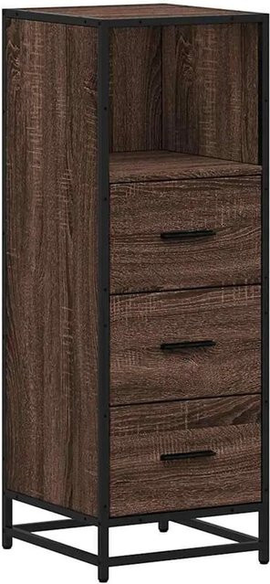 vidaXL Badschrank in Eiche Braun im industriellen Stil, Wandmontage, B/T/H: 35 x 37,5 x 100 cm - Bild 1